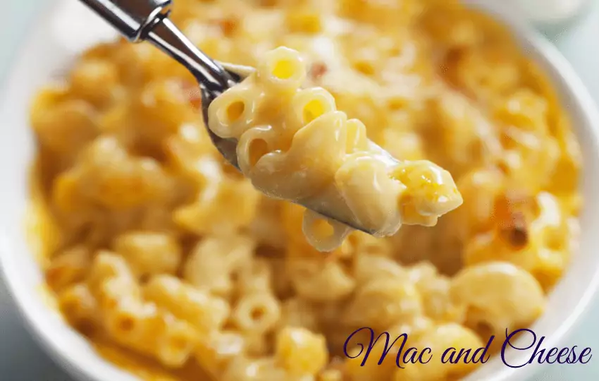 mac and cheese is a famous breakfast dish in america