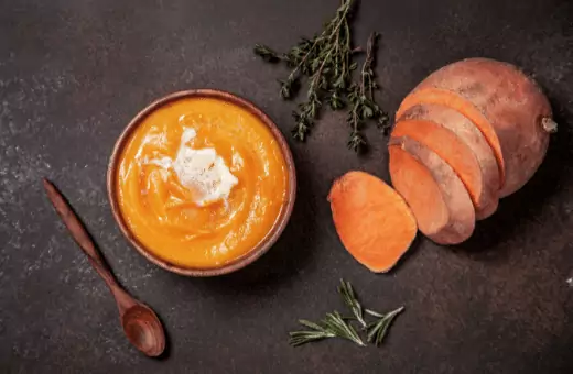 sweet potato mash is one of the most preferable alternatives to pumpkin puree.