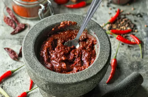 thai red curry paste is a famous substitute for massamam curry paste.