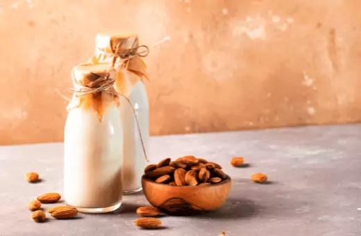 almond milk is one of the cheaper alternatives for coconut soda.