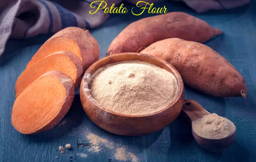 potato flour is a popular ingredient in kitchen.