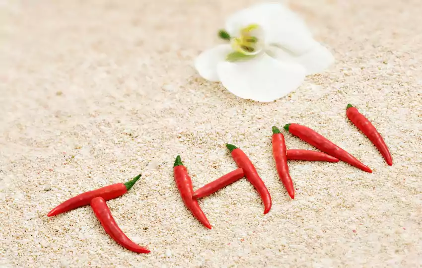 thai chili is a popular ingredient on thai dish
