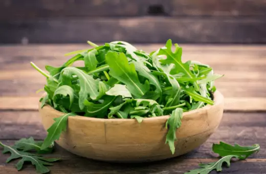 arugula is a popular substitute for spinach leaves.