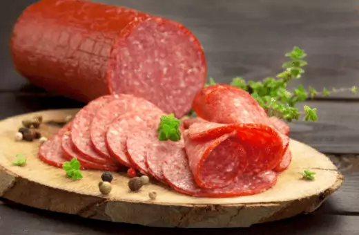 salami is a famous substitute for capicola.