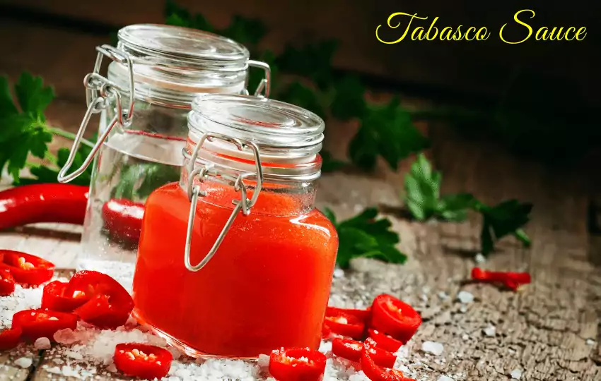 tabasco is widely used in cooking recipes.
