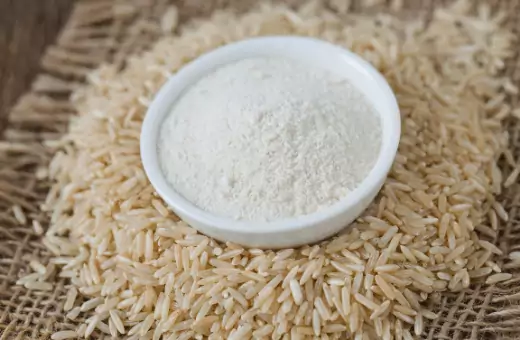 RICE FLOUR is the best substitute for or chickpea flour.