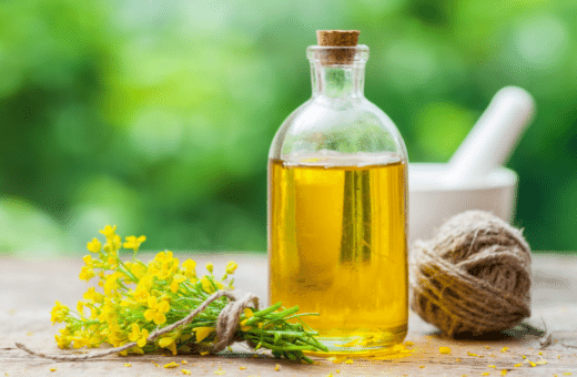 Canola oil is a kind of vegetable oil which is a ideal replacement for olive oil