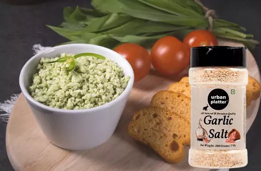 if you're looking to add a little bit of garlic flavor to your dish without actually using any fresh garlic then garlic salt is a great substitute