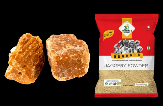 if you're trying to decrease your sugar input jaggery can be used in place of demerara sugar in any recipe