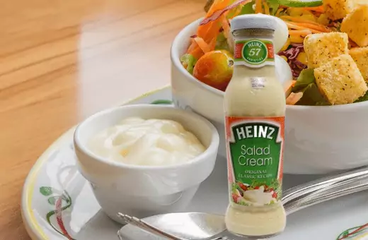 for a healthier option you can alternate salad cream for kewpie mayo