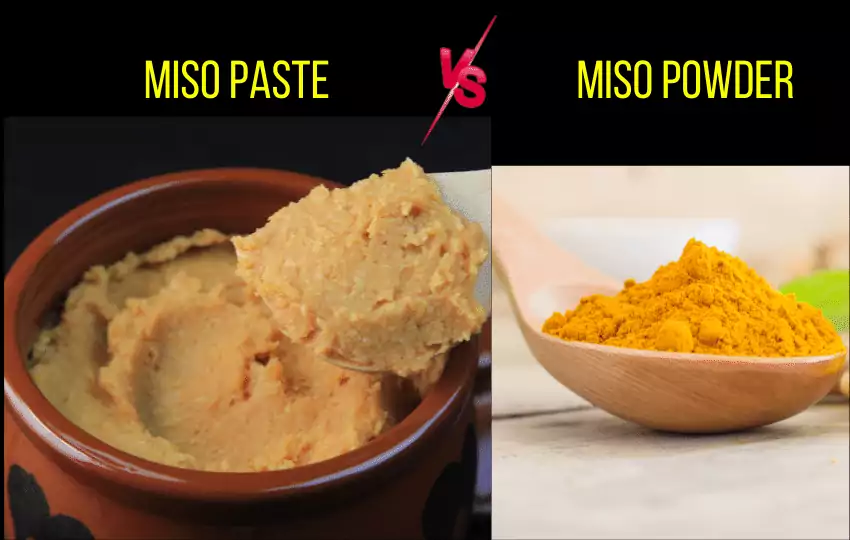 miso paste and miso powder are widely used ingredient in cooking