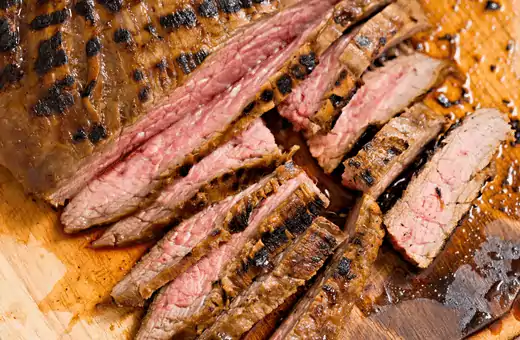 flank steak is a great alternative for brisket