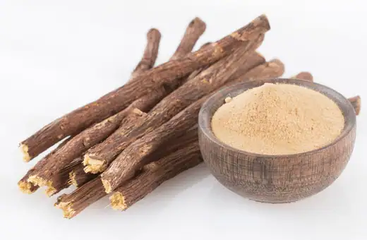  licorice root powder is a popular substitute for star anise in mulled wine
