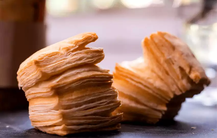 puff pastry is often used for tarts pies pastries and eclairs