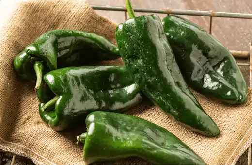 poblano peppers are a common alternative for anaheim peppers