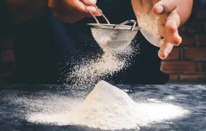 flour is a key ingredient for frying