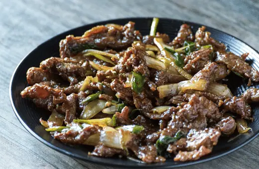 Mongolian beef comes from. you guessed it. Mongolia! The cuisine of Mongolia has been heavily influenced by both Chinese and Russian cultures