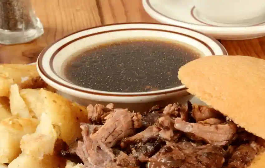 au jus is a key ingredient in french dip sandwiches