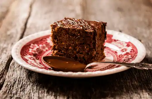 chocolate hazelnut cake is a delicious dish