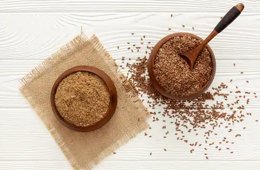 ground flaxseed  is a good sunflower lecithin alternative