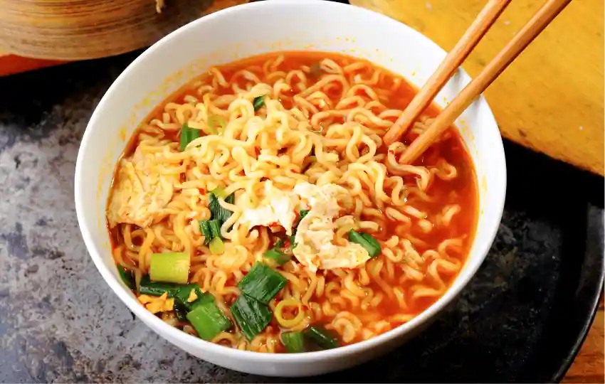 ramen noodles are a staple in many peoples diet