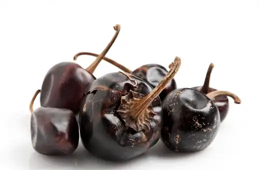 Cascabel chiles are an excellent replacement for guajillo peppers in recipes.