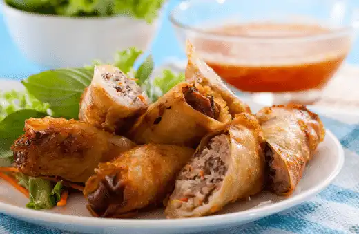 SPRING ROLL WRAPPERS Substitute for Wonton Wrappers