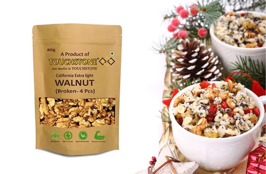 The walnut meal is a perfect match for savory recipes, such as crusts or stuffing, and can also be used in sweet dishes to add a robust, nutty taste.