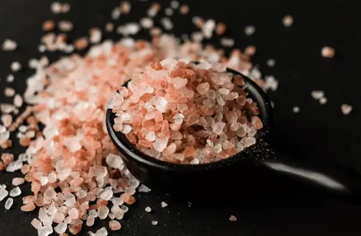 rock salt is a popular substitute for black salt