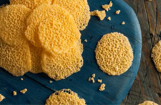 cheese crisps are good zero carb bread alternative