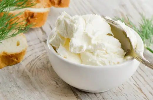 cream cheese is a great alternative for burrata cheese