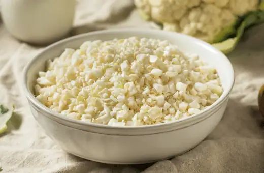 cauliflower rice is also good alernative for idli rice