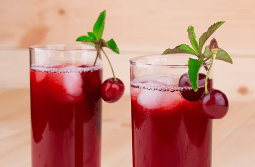 cherry juice is an good alternate of catawba wine