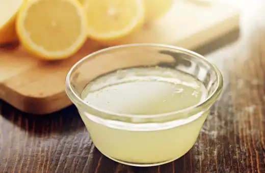 lemon juice is good alternative for sherry vinegar