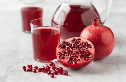 pomegranate juice is an good alternate of catawba wine