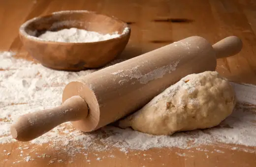 you can use a rolling pin as a substitute for a food processor