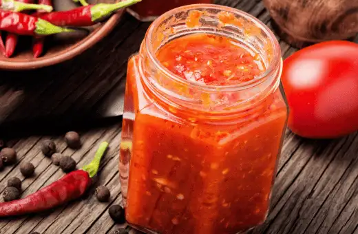 smoky red pepper salsa is nice smoky red pepper crema replacement