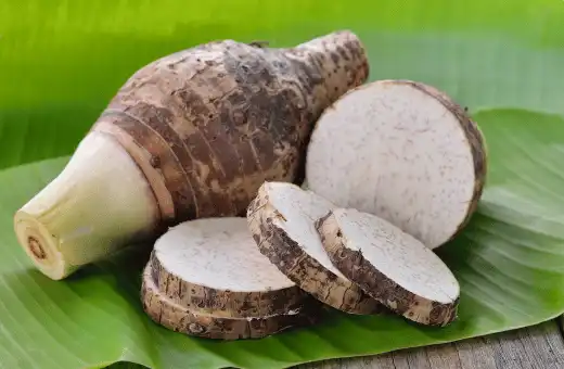 taro root is good alternates for cassava