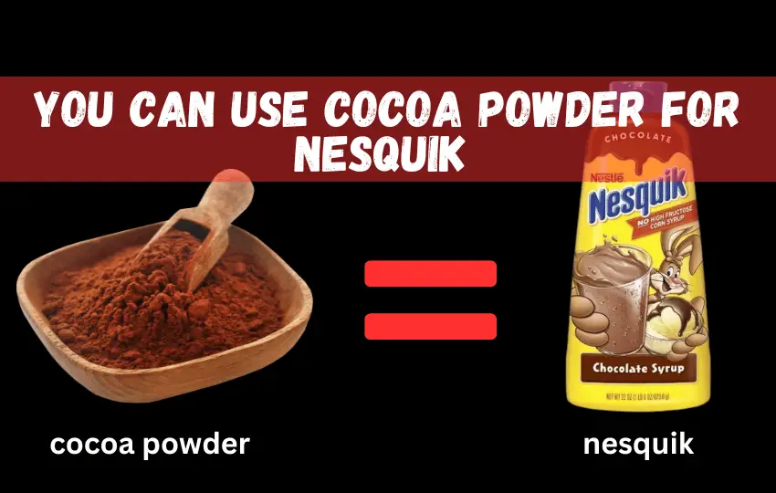 nesquik is a popular brand of instant chocolate milk powder