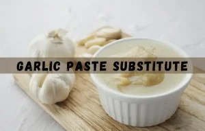 garlic paste is a culinary preparation