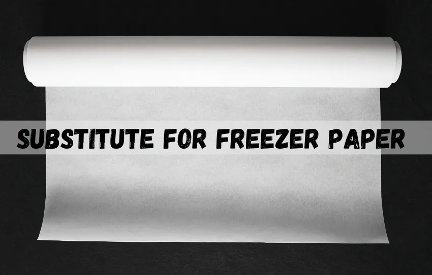 freezer paper is a thick plastic coated paper often used for crafts or food preservation
