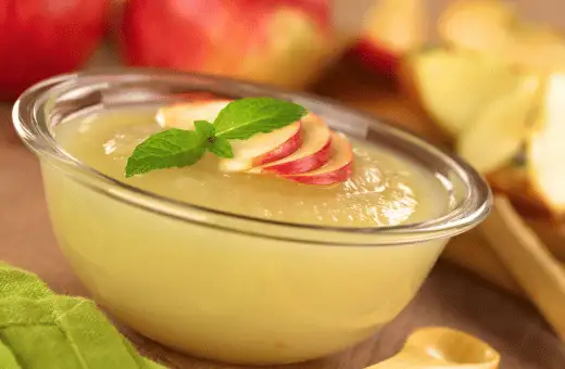 applesauce is an excellent yacon syrup replacement