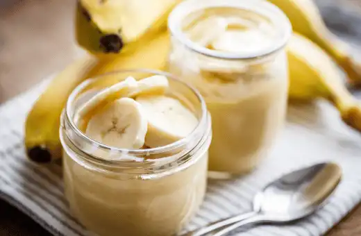 banana puree is good sugar free corn syrup substitute