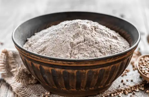 buckwheat flour is good ground rice in bakewell tart substitute