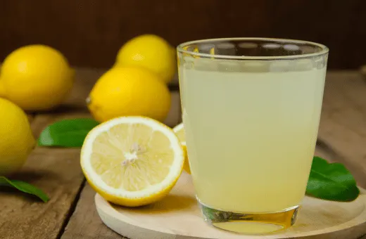 lemon Juice is good substitute for calcium water