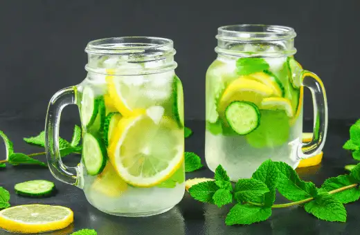 lemon & lime juices are good replacement for creme de menthe