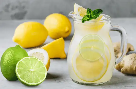 lemon lime soda with ginger syrup is a nice replacement for ginger beer 