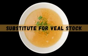 Veal stock is made by simmering the bones meat and sometimes the connective tissue