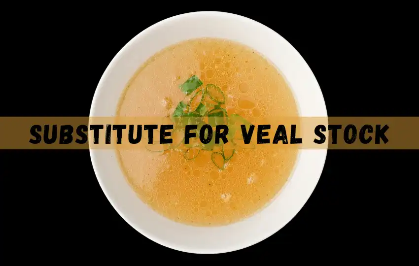 Veal stock is made by simmering the bones meat and sometimes the connective tissue