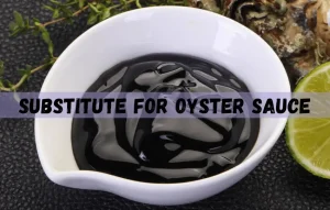 oyster sauce is a dense, dark brown condiment